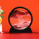 Decoração Ampulheta de Areia Movediça 3D