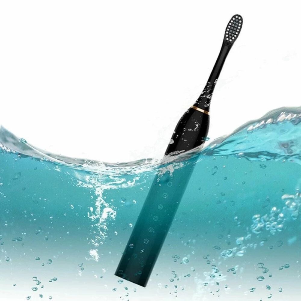 Escova de Dente Elétrica Recarregável USB à Prova d'Água