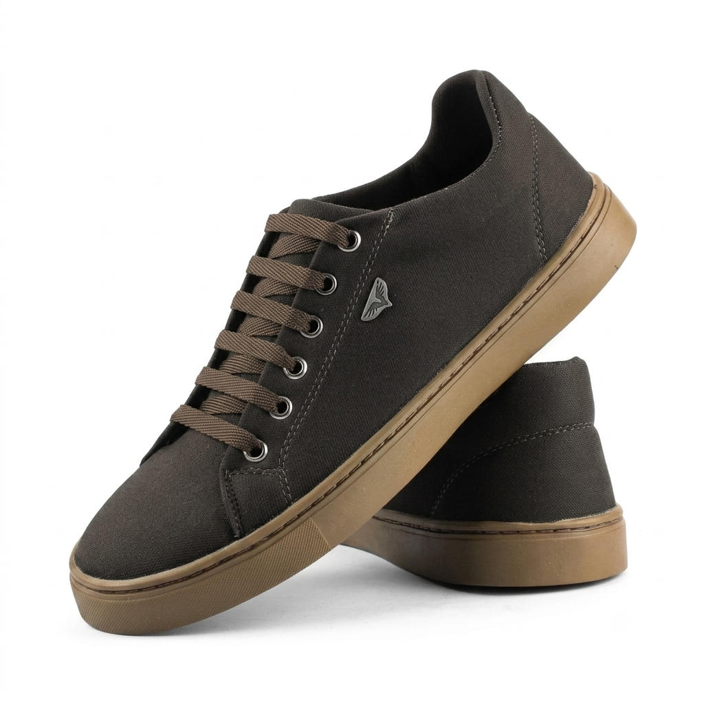 (COMPRE 1 LEVE 2 + BRINDES) Sapatênis Masculino Em Couro Premium