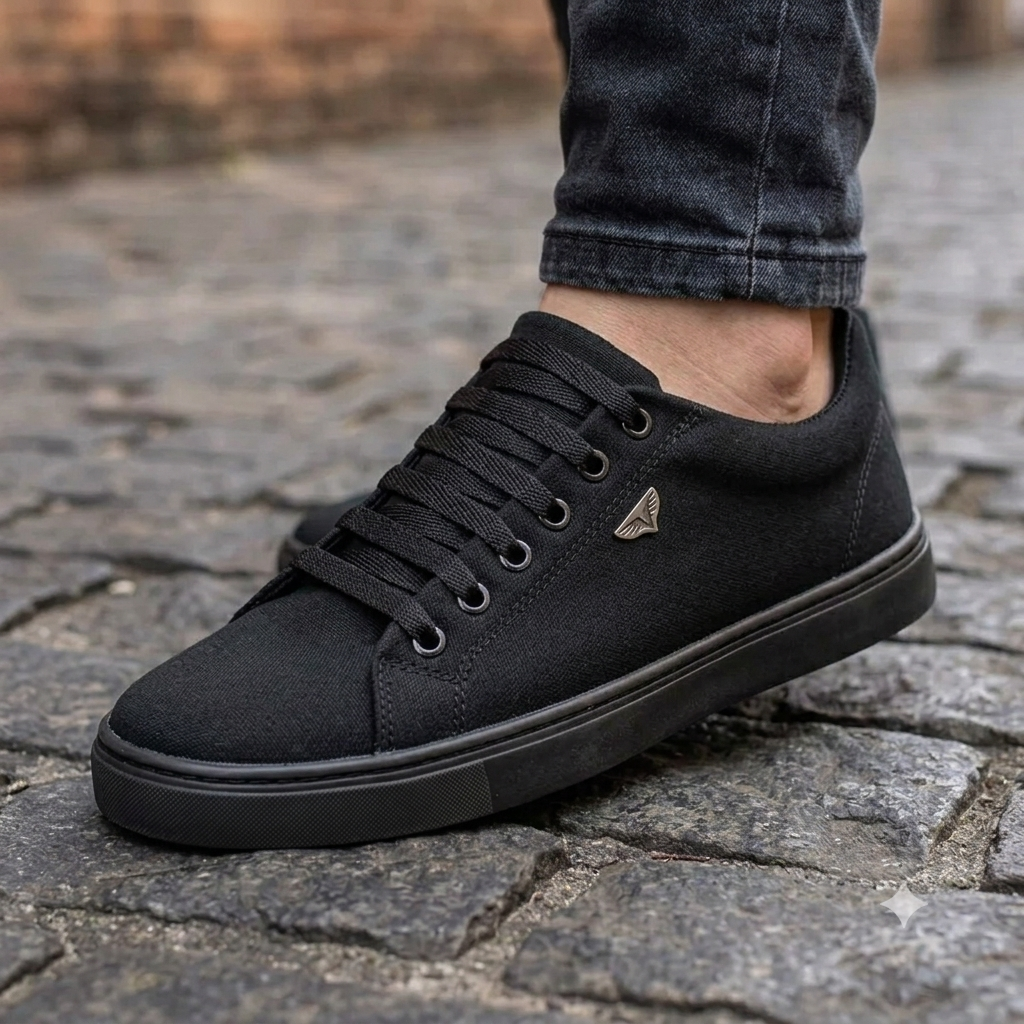 (COMPRE 1 LEVE 2 + BRINDES) Sapatênis Masculino Em Couro Premium