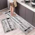 Tapete para Cozinha Antiderrapante e Absorvente Premium