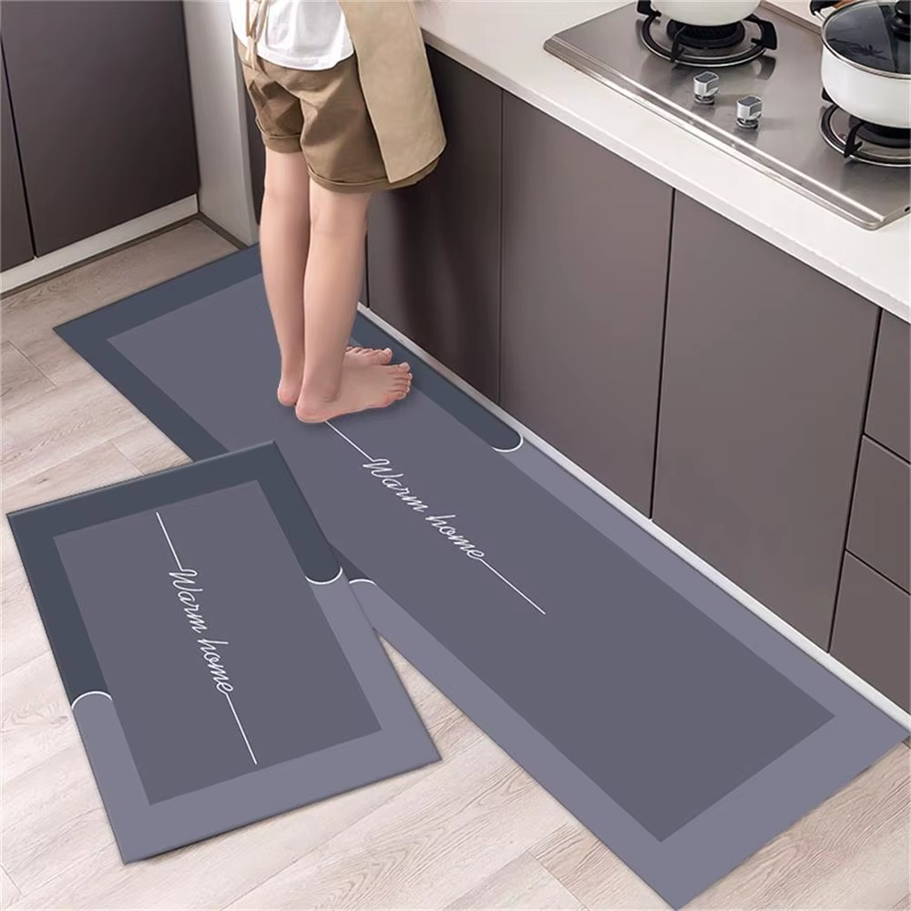 Tapete para Cozinha Antiderrapante e Absorvente Premium