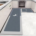 Tapete para Cozinha Antiderrapante e Absorvente Premium