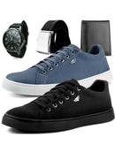 (COMPRE 1 LEVE 2 + BRINDES) Sapatênis Masculino Em Couro Premium